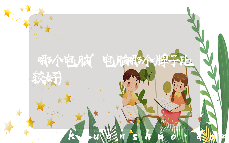 哪个电脑(电脑哪个牌子比较好)