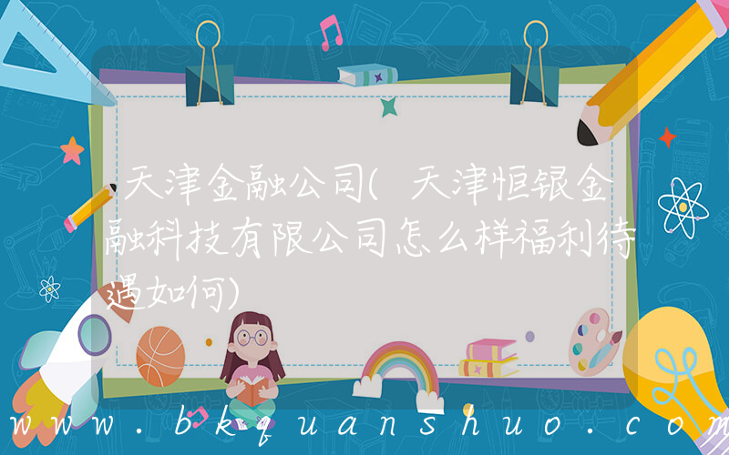 天津金融公司(天津恒银金融科技有限公司怎么样福利待遇如何)
