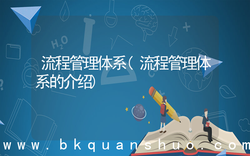 流程管理体系(流程管理体系的介绍)