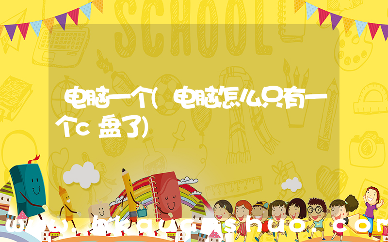 电脑一个(电脑怎么只有一个c盘了)