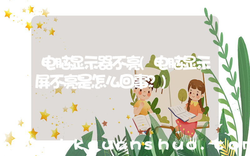 电脑显示器不亮(电脑显示屏不亮是怎么回事？)