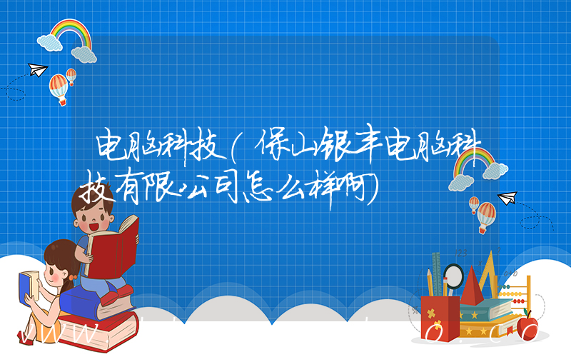 电脑科技(保山银丰电脑科技有限公司怎么样啊)