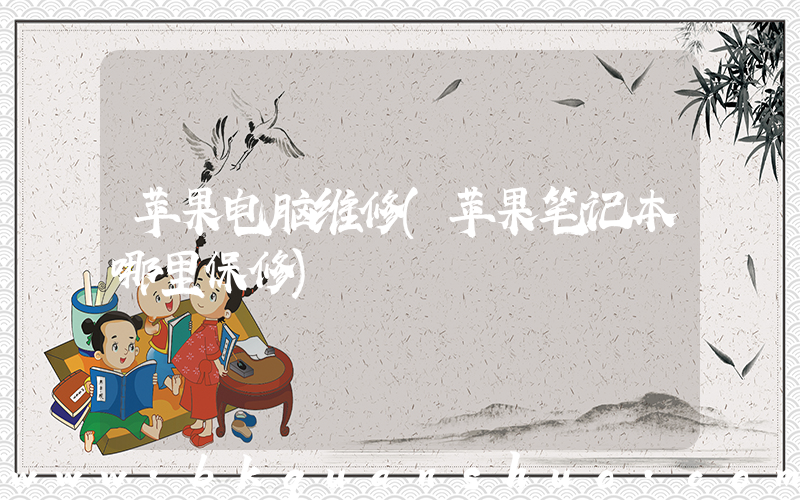 苹果电脑维修(苹果笔记本哪里保修)