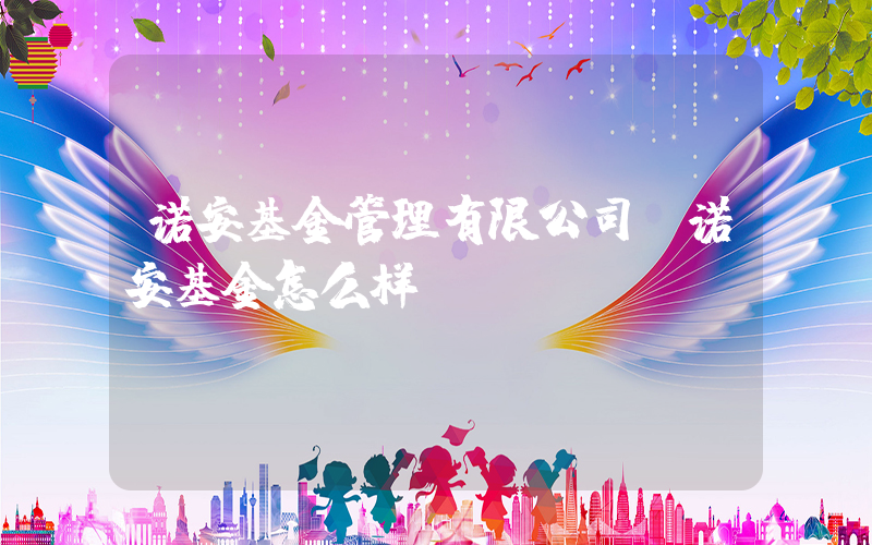 诺安基金管理有限公司(诺安基金怎么样)