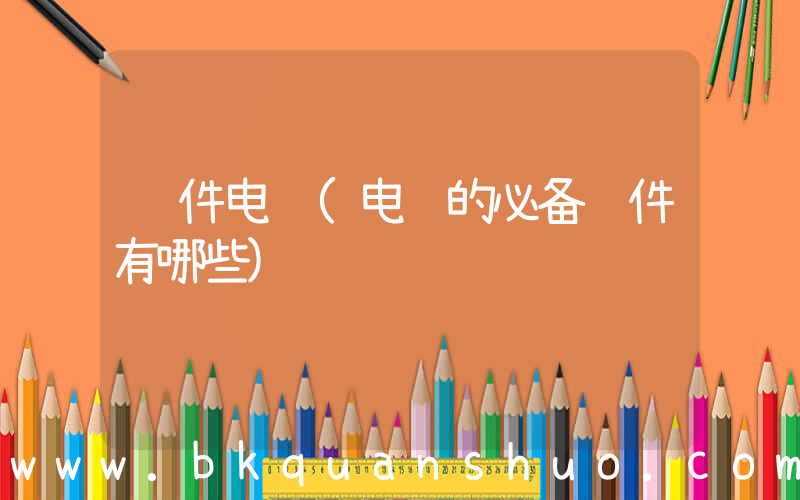 软件电脑(电脑的必备软件有哪些)