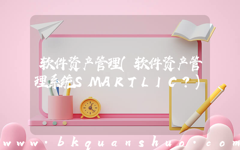 软件资产管理(软件资产管理系统SMARTLIC？)