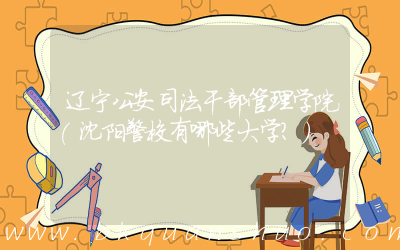 辽宁公安司法干部管理学院(沈阳警校有哪些大学？)