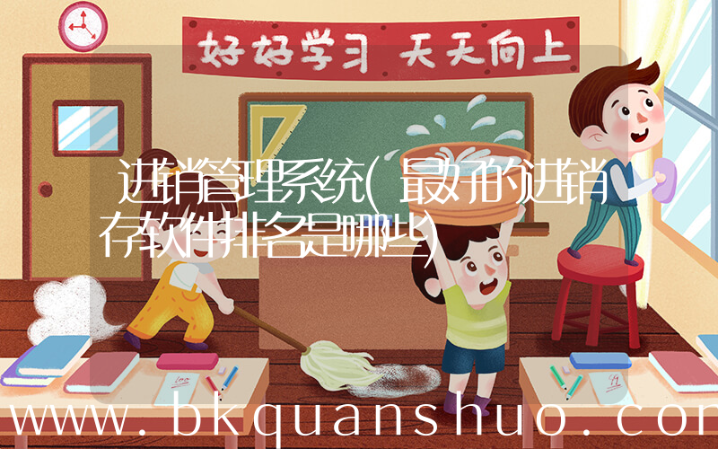 进销管理系统(最好的进销存软件排名是哪些)