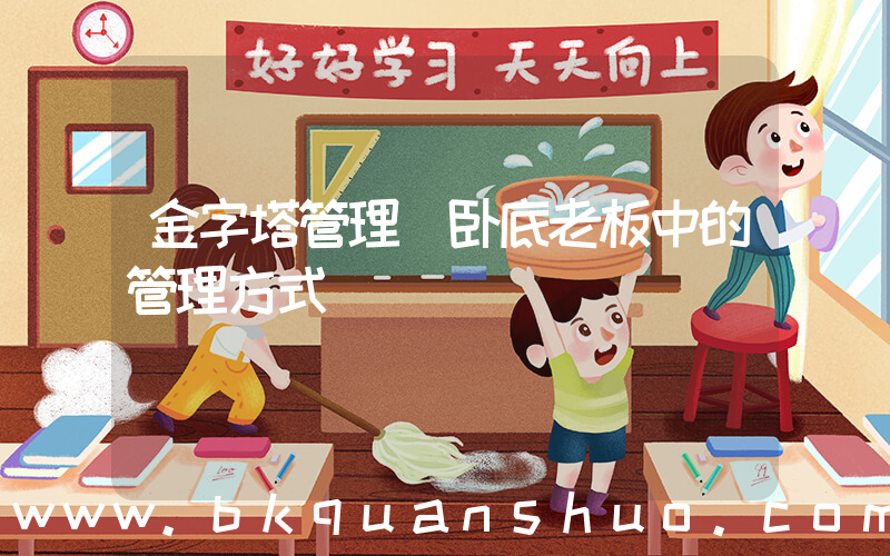 金字塔管理(卧底老板中的管理方式)