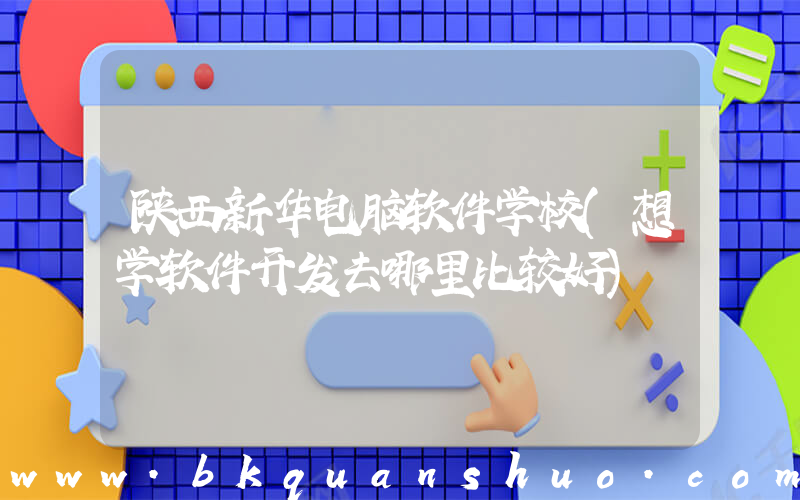 陕西新华电脑软件学校(想学软件开发去哪里比较好)