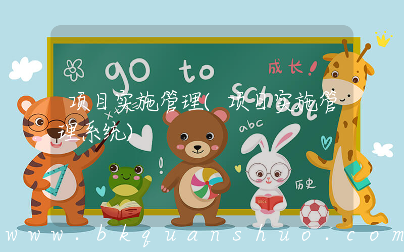项目实施管理(项目实施管理系统)
