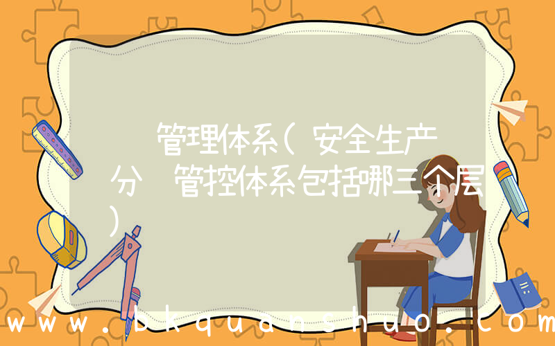 风险管理体系(安全生产风险分级管控体系包括哪三个层级)